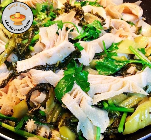 Lá Xách Xào Cải Xanh
